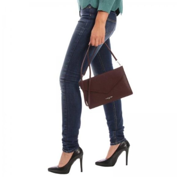 💕LANCASTER PARIS💕 Leather Envelope Clutch Xbody